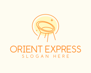 Modern Chair Furniture logo design