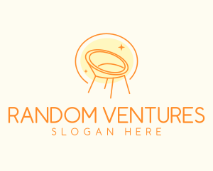 Modern Chair Furniture logo design