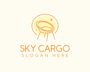 Modern Chair Furniture logo design