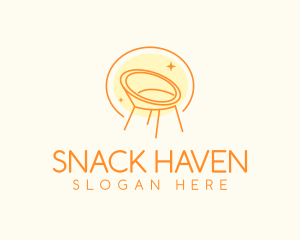 Modern Chair Furniture logo design