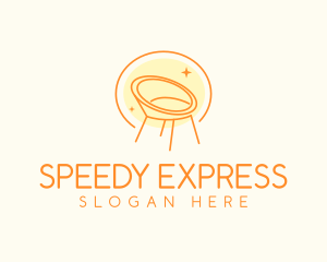 Modern Chair Furniture logo design