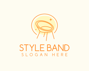 Modern Chair Furniture logo design