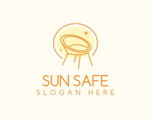 Modern Chair Furniture logo design