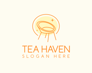 Modern Chair Furniture logo design