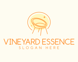 Modern Chair Furniture logo design