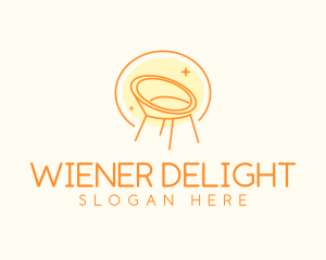 Modern Chair Furniture logo design