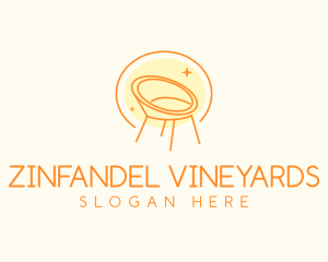 Modern Chair Furniture logo design