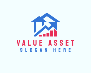 Home Value Property  logo design