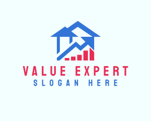 Home Value Property  logo design