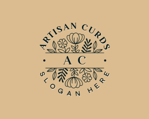 Artisanal Flower Gardening logo design