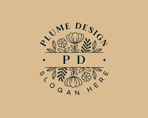 Artisanal Flower Gardening logo design