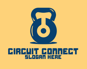 Circuit - Digital Kettlebell Circuit logo design