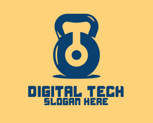 Digital - Digital Kettlebell Circuit logo design