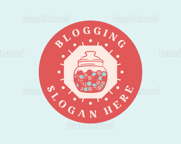 Bubblegum Candy Jar Logo