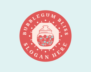 Bubblegum - Bubblegum Candy Jar logo design