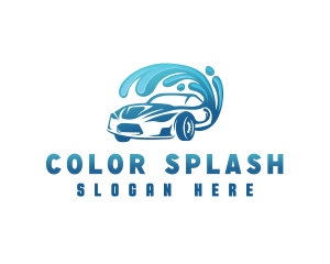 Car Wash Detailing logo design