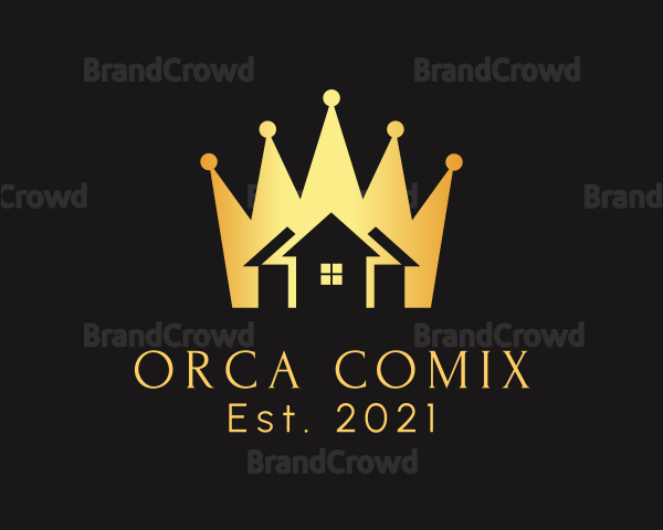 Residential Home Golden Crown Logo