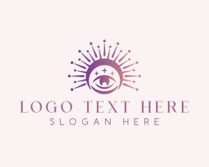 Boho - Eye Moon Boho logo design