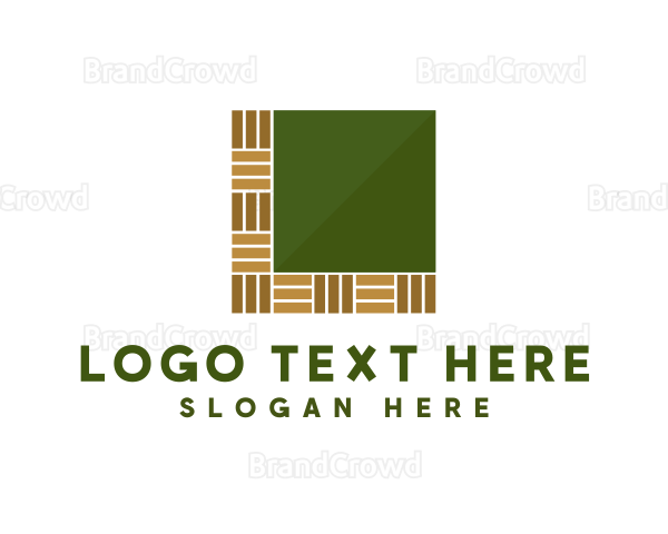 Tile Flooring Parquet Logo