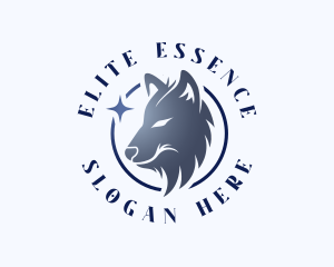 Wolf Dog Canine Logo