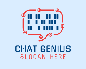Chatbot - Digital Social Chat Bot logo design