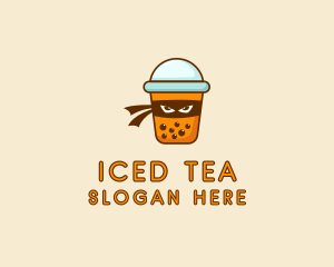 Ninja Bubble Tea  logo design