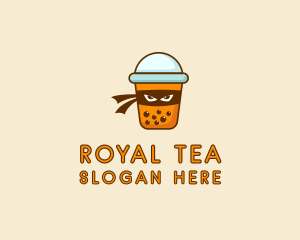 Ninja Bubble Tea  logo design