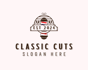 Barber Hairdresser Stylist logo design