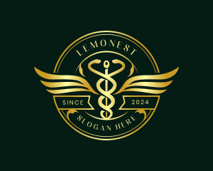 Caduceus Hospital Health Logo