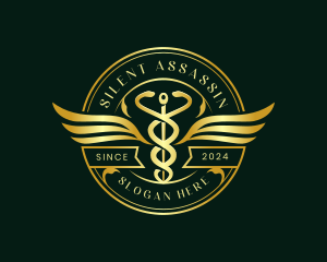 Caduceus Hospital Health Logo