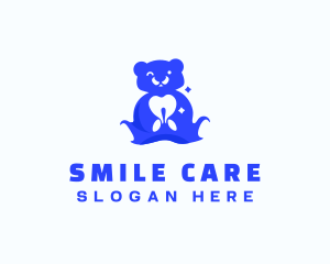 Bear Tooth Dentist logo design