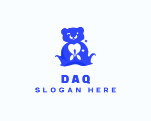 Mascot - Bear Tooth Dentist logo design