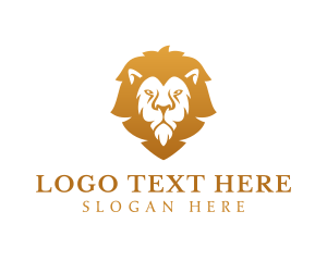 Premium - Premium Lion Wildlife logo design