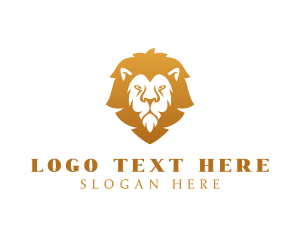Financial - Premium Lion Wildlife logo design
