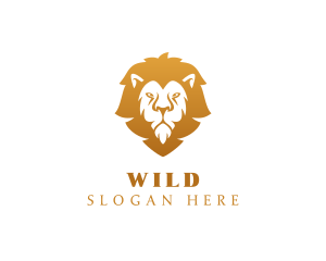 Premium Lion Wildlife Logo