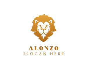 Premium Lion Wildlife logo design