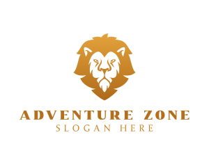 Premium Lion Wildlife logo design