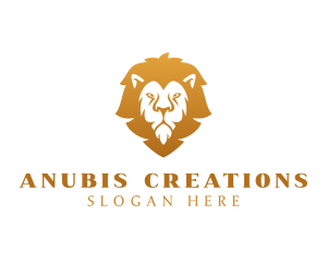 Premium Lion Wildlife logo design