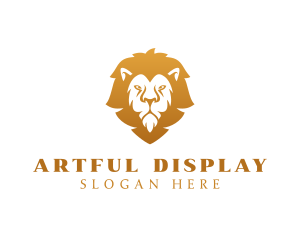 Premium Lion Wildlife logo design