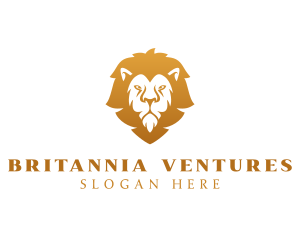 Premium Lion Wildlife logo design