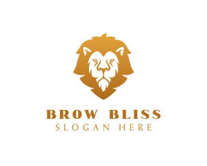 Premium Lion Wildlife logo design