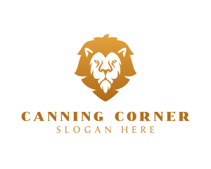 Premium Lion Wildlife logo design