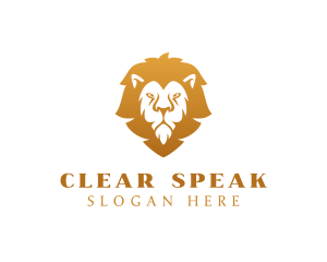 Premium Lion Wildlife logo design