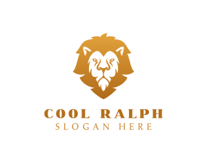 Premium Lion Wildlife logo design