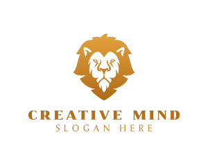 Premium Lion Wildlife logo design