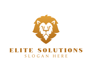 Premium - Premium Lion Wildlife logo design