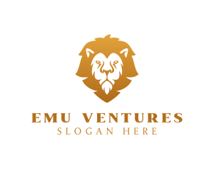 Premium Lion Wildlife logo design