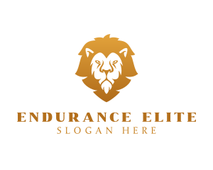 Premium Lion Wildlife logo design