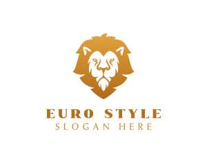 Premium Lion Wildlife logo design