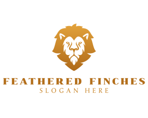 Premium Lion Wildlife logo design